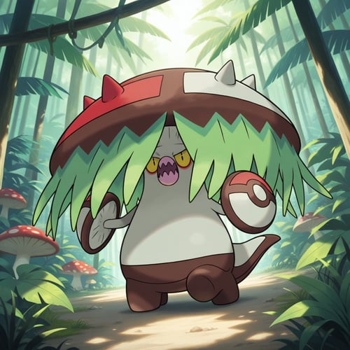 Brute Bonnet - Pokemon (Scarlet & Violet) by user_910351950397060715 on Tensor.Art