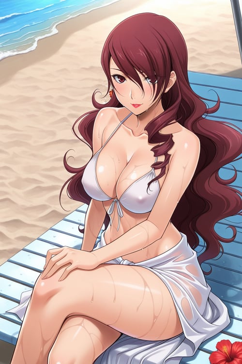 Mitsuru Kirijo's Persona 3 Dancing outfits by montblanc5 on Tensor.Art
