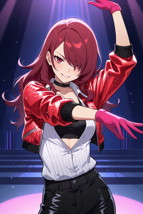 Mitsuru Kirijo's Persona 3 Dancing outfits by montblanc5 on Tensor.Art