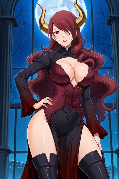 Mitsuru Kirijo's Persona 3 Dancing outfits by montblanc5 on Tensor.Art