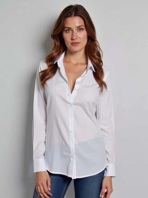 WHITE SHIRT WOMAN by Snigdha on Tensor.Art