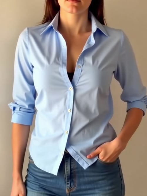 WHITE SHIRT WOMAN by Snigdha on Tensor.Art