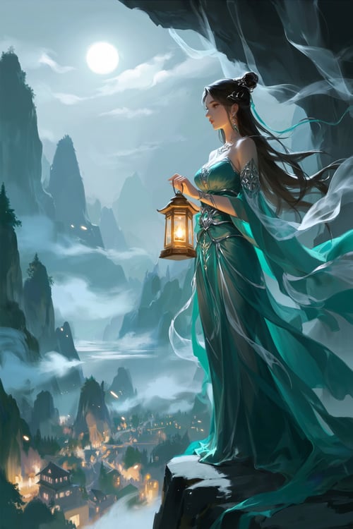 Lu Xueqi Tongren Ye - Artist Style by Azriaelis on Tensor.Art
