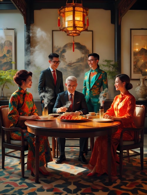 傳統與現代 by newsans23 on Tensor.Art