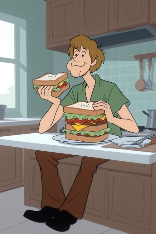 Shaggy Rogers Classic Scooby-Doo by Oliver DR on Tensor.Art