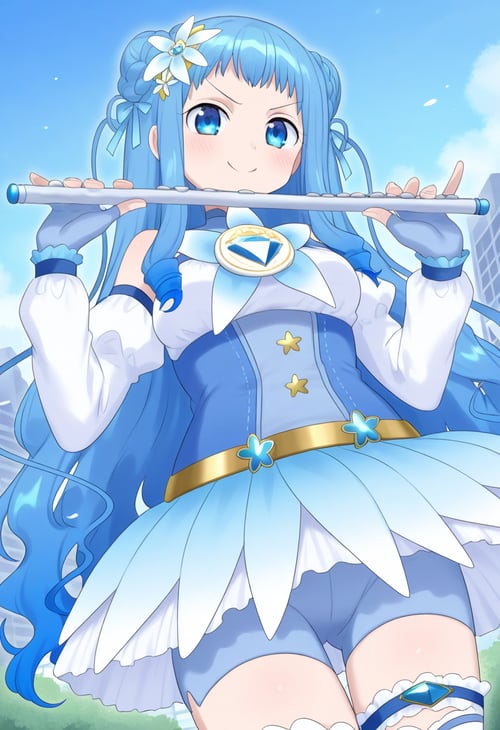 Midori Ootori/Ex-Blue Star: Mugen Seiki EX-Phantom by dodinhutsor on Tensor.Art