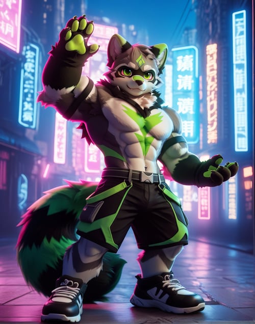 Illusory Furry- 2.5D Imension by Moredragon on Tensor.Art