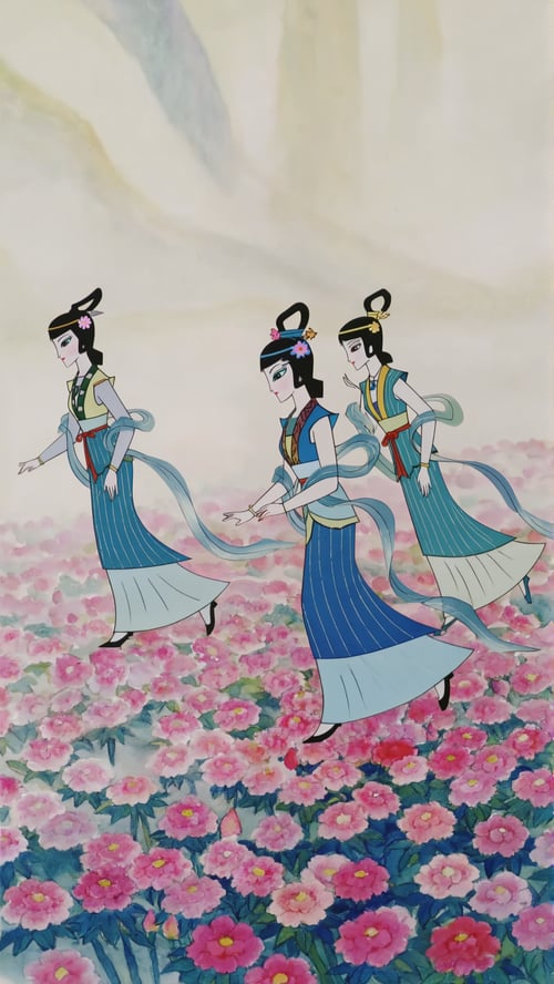 葫芦兄弟动画风格 by 一起旅行 on Tensor.Art