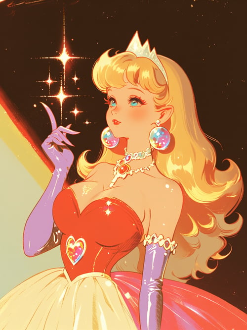 RetroAnime_Glow by Nova on Tensor.Art