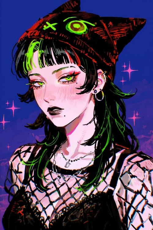 Colorful Lineart by PinkCotton 🎐 on Tensor.Art
