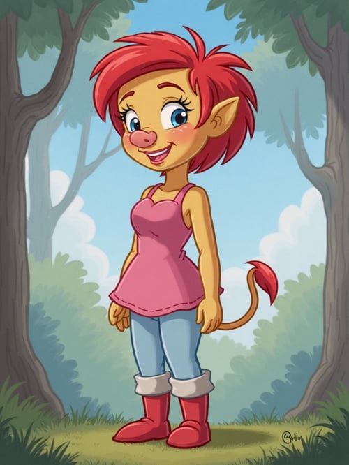 Troll princess Gretel  by Pogiboy011393 on Tensor.Art
