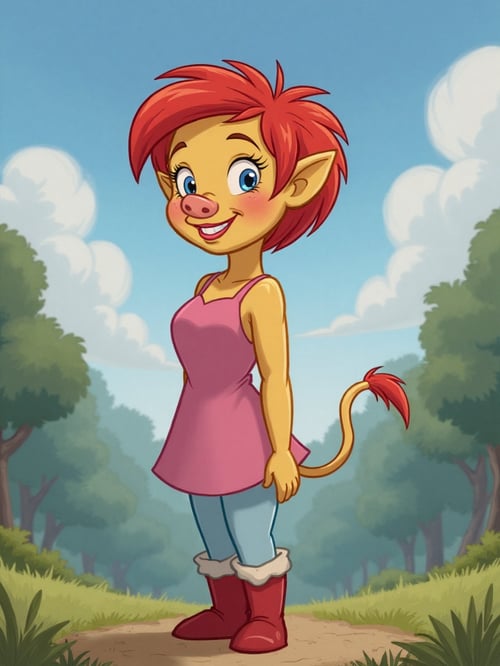 Troll princess Gretel  by Pogiboy011393 on Tensor.Art