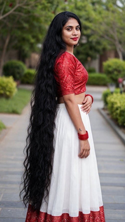 Long hair by LoRa Factory on Tensor.Art