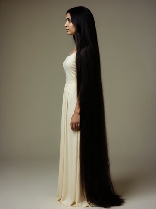 Long hair style slider by LoRa Factory on Tensor.Art
