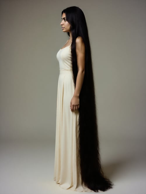 Long hair style slider by LoRa Factory on Tensor.Art