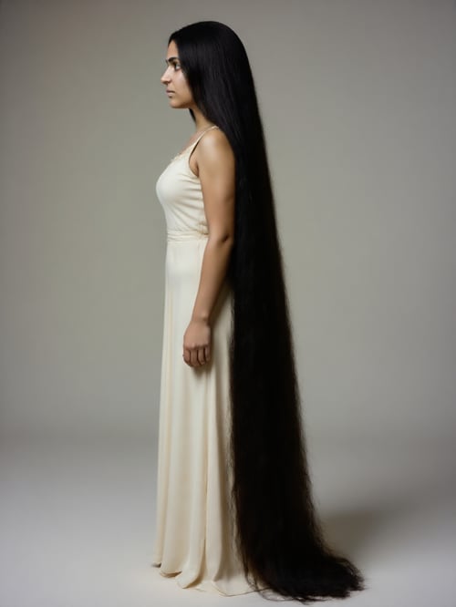 Long hair style slider by LoRa Factory on Tensor.Art