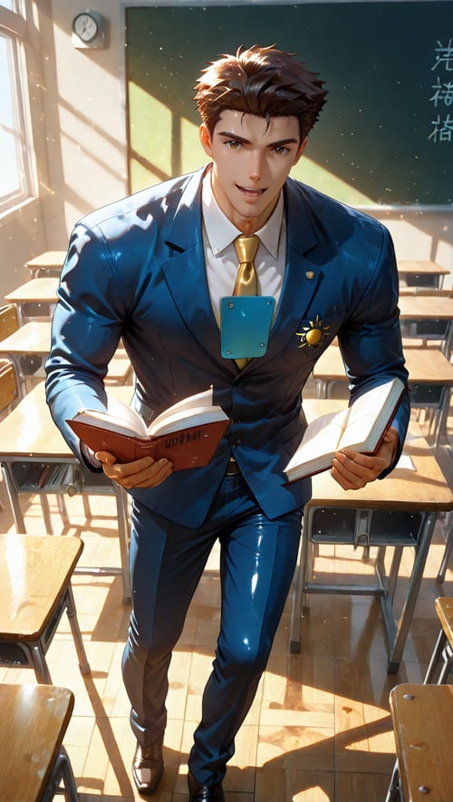 Tareda Yoshiyuki - Sakura Card Master by Sylion_Helia27 on Tensor.Art