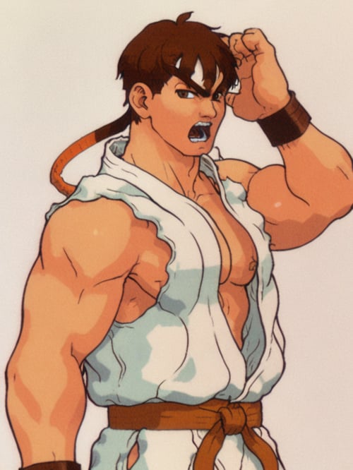 Street Fighter EX - Head Portrait by user_739715156736497151 on Tensor.Art