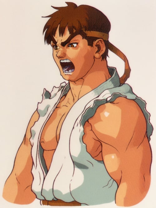 Street Fighter EX - Head Portrait by user_739715156736497151 on Tensor.Art