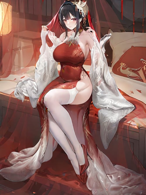 碧蓝航线镇海誓约 by 果核中的宇宙（大号） on Tensor.Art