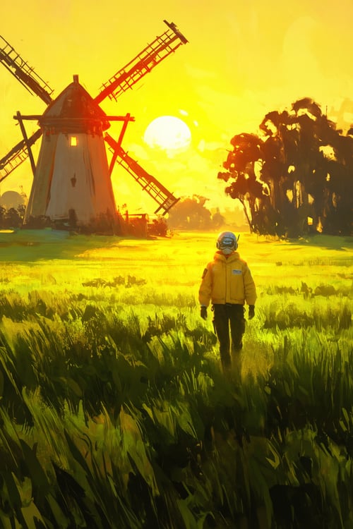 Raja Nandepu - Artist Style - Backgrounds by Azriaelis on Tensor.Art