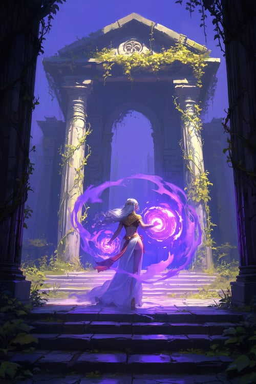 Raja Nandepu - Artist Style - Backgrounds by Azriaelis on Tensor.Art