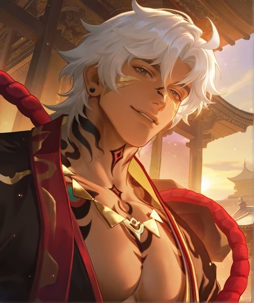 (阴阳师)-毗沙门天/ONMYOJI-Bishamonten by 晴天 on Tensor.Art