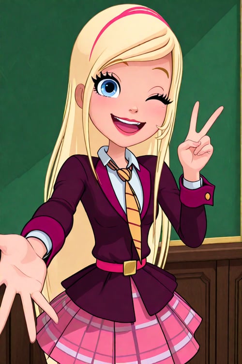 Rose Cinderella - Regal Academy by UnknownBandant on Tensor.Art