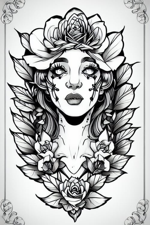 Neo traditional by doerayme on Tensor.Art