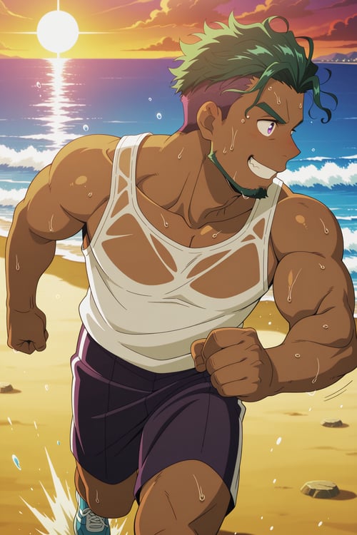Malik OC by OverlAId Art on Tensor.Art