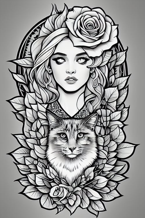 Neo traditional by doerayme on Tensor.Art