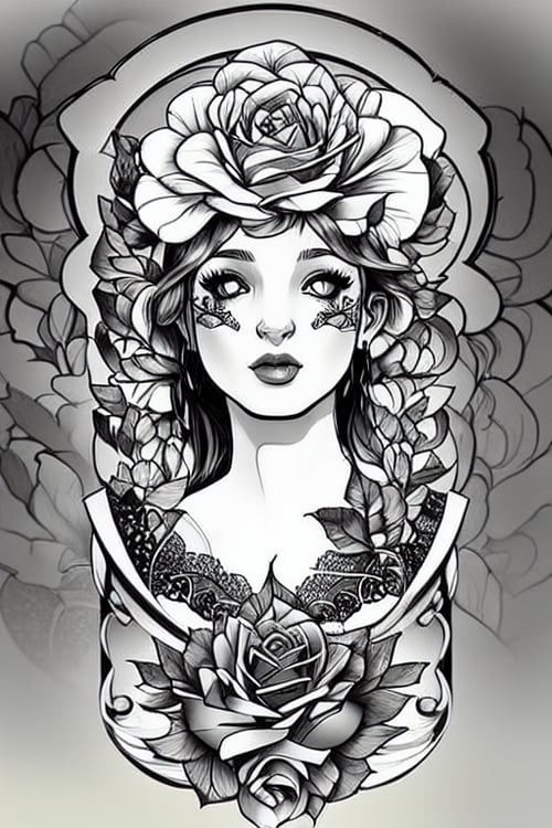 Neo traditional by doerayme on Tensor.Art