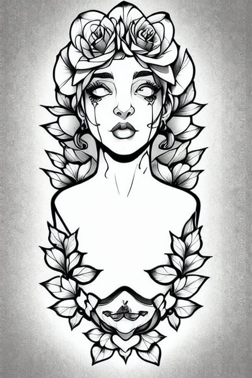Neo traditional by doerayme on Tensor.Art