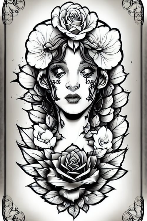 Neo traditional by doerayme on Tensor.Art