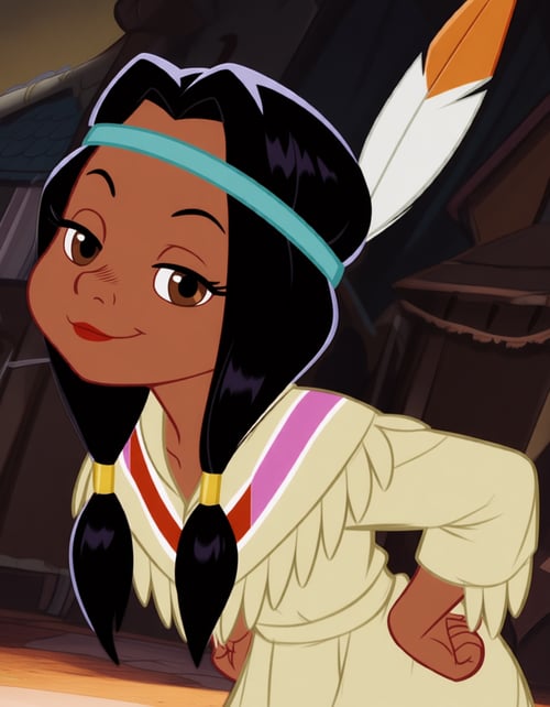 Tiger Lily (Peter Pan - 1953) Anima by elderagent on Tensor.Art