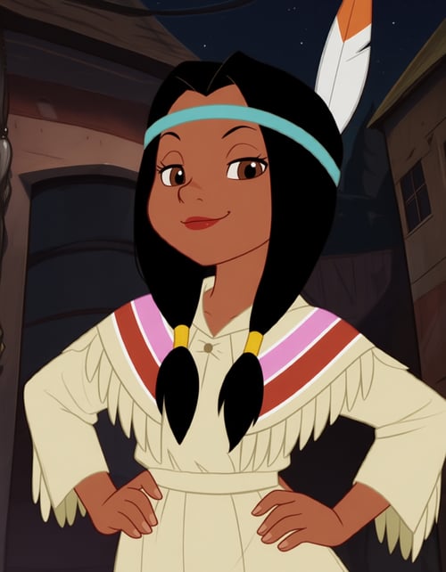 Tiger Lily (Peter Pan - 1953) Anima by elderagent on Tensor.Art