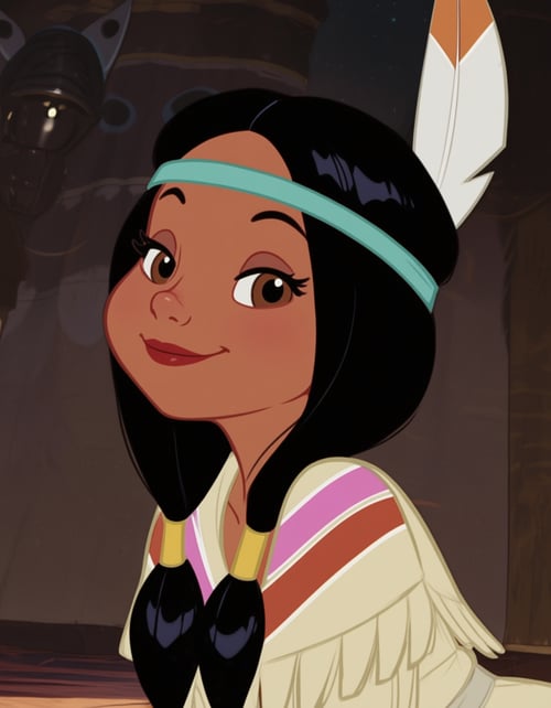 Tiger Lily (Peter Pan - 1953) Anima by elderagent on Tensor.Art