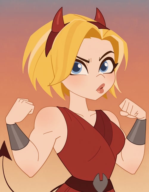 Kara Danvers (Dr Mephisocrates - DC Super Hero Girls - 2019) IL by elderagent on Tensor.Art