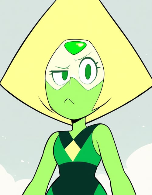 Peridot 2nd form (Steven Universe) Anima by elderagent on Tensor.Art