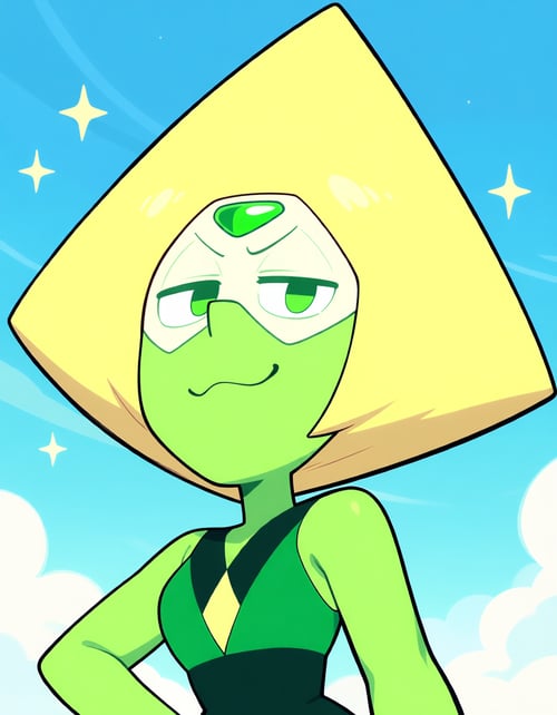 Peridot 2nd form (Steven Universe) Anima by elderagent on Tensor.Art