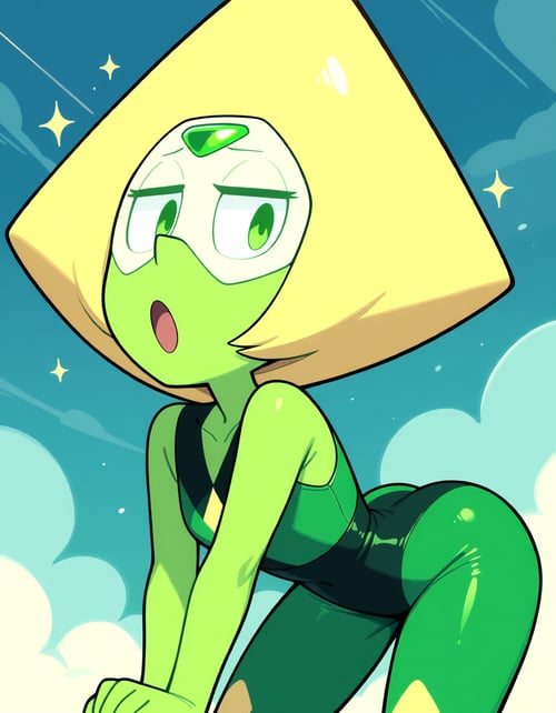 Peridot 2nd form (Steven Universe) Anima by elderagent on Tensor.Art
