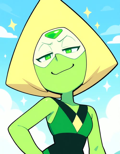Peridot 2nd form (Steven Universe) Anima by elderagent on Tensor.Art