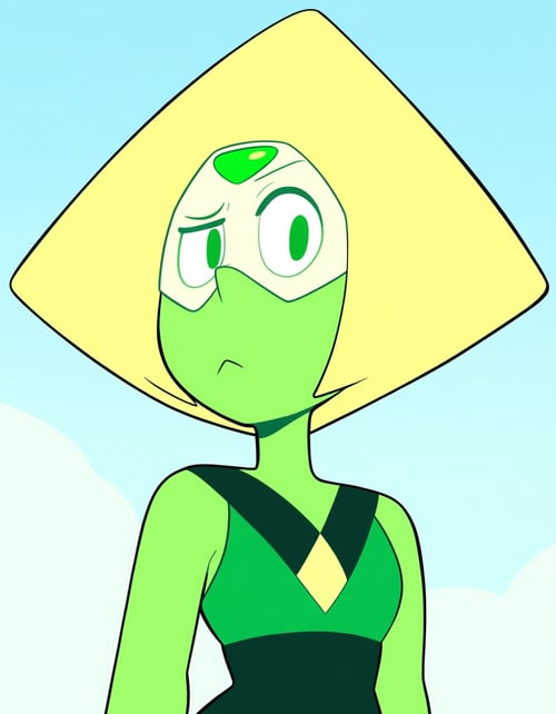 Peridot 2nd form (Steven Universe) Anima by elderagent on Tensor.Art