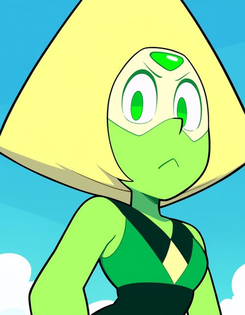 Peridot 2nd form (Steven Universe) Anima by elderagent on Tensor.Art