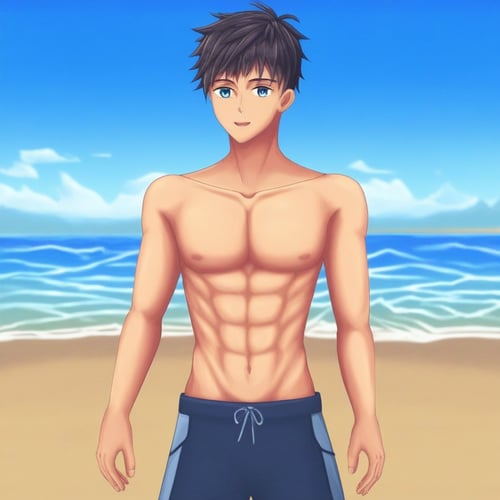 Toned Male by Aki210021 on Tensor.Art