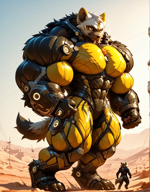 Shadow Spirit Legion - Animals Exoskeleton XL by Moredragon on Tensor.Art