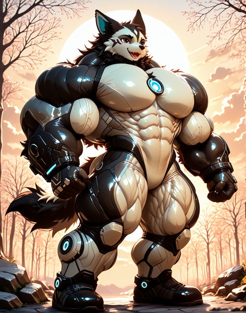 Shadow Spirit Legion - Animals Exoskeleton XL by Moredragon on Tensor.Art