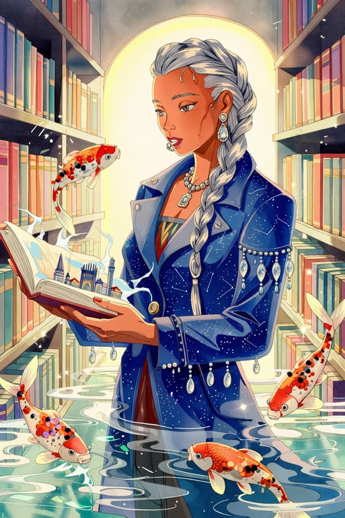 [ANIMA/ZIT] Lirseven - Artist Style - Watercolor by Azriaelis on Tensor.Art