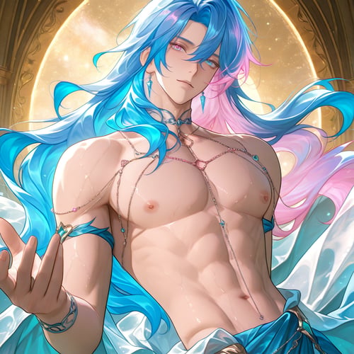 Beautiful male semirealistic by Kennauri on Tensor.Art