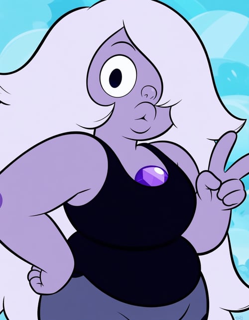 Amethyst 2nd form (Steven Universe) Anima by elderagent on Tensor.Art
